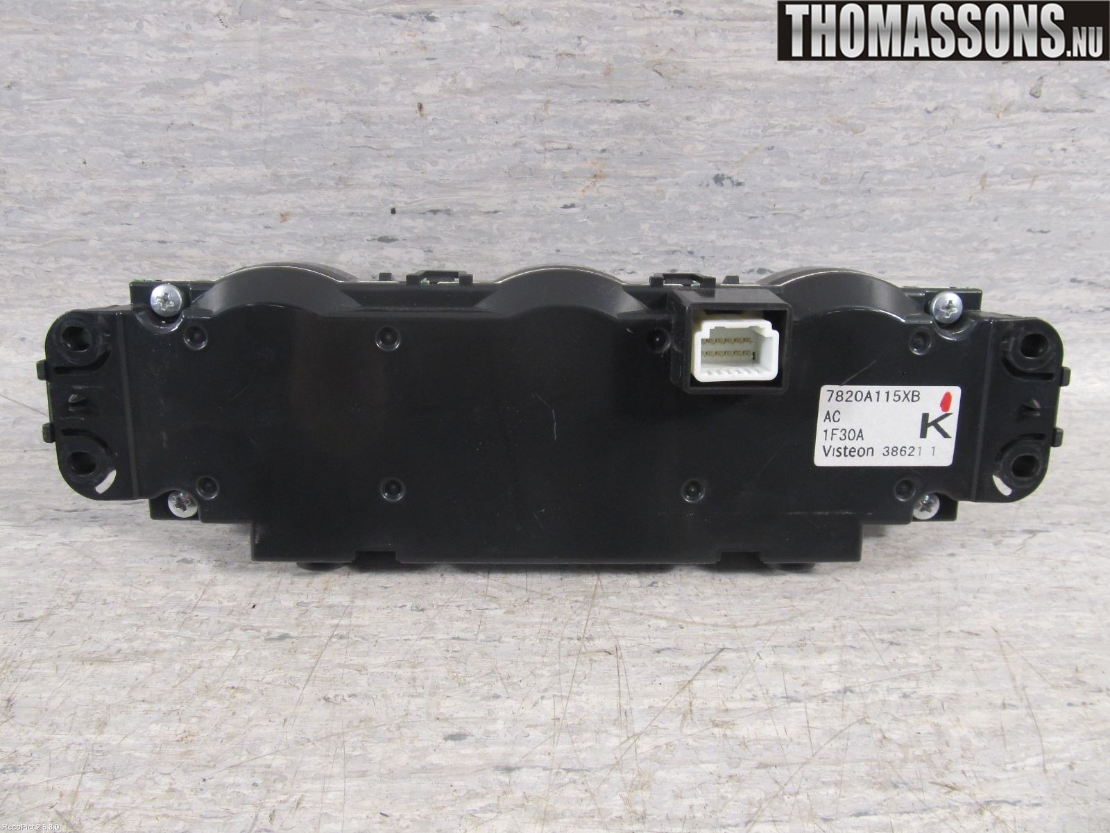 Mitsubishi ASX 10-22 Varme Ac Betjening-Display