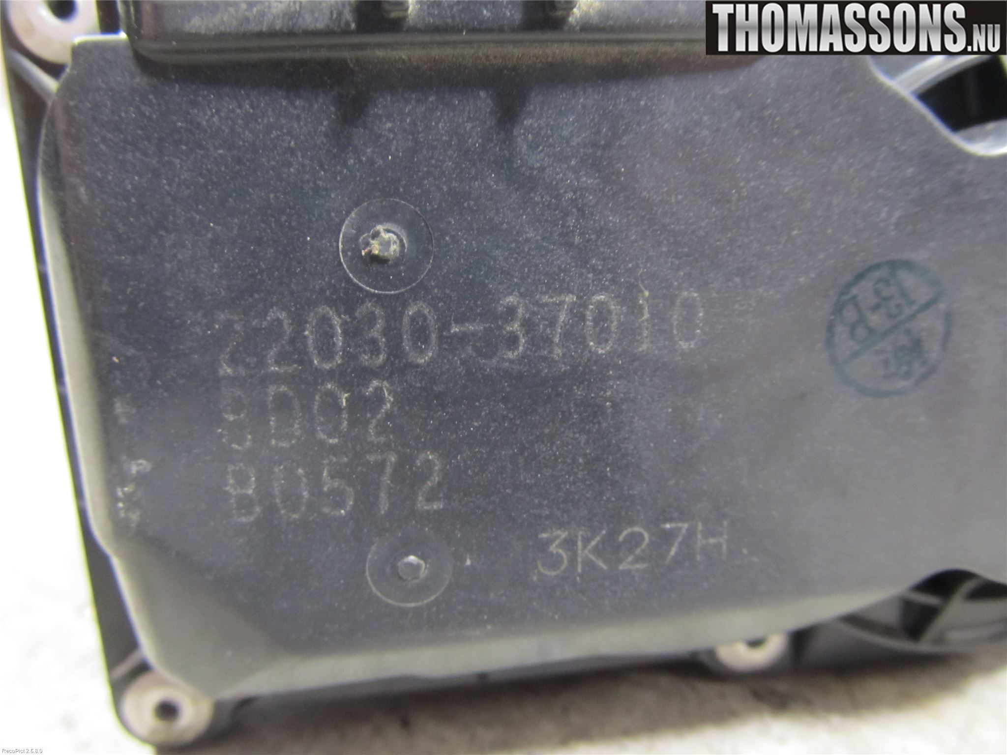 Toyota AURIS 07-09 Inns Spjeldhus