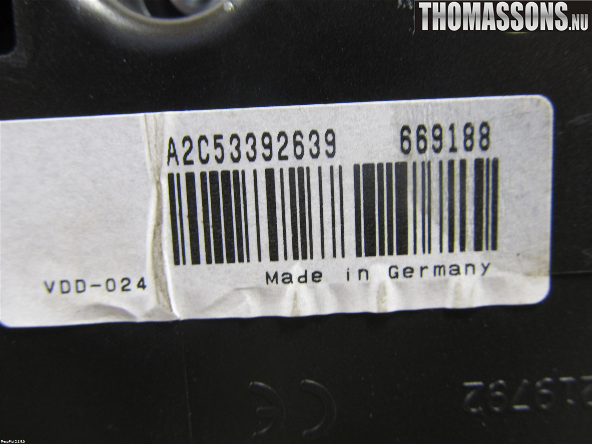 Volkswagen VW GOLF VI 09-13 Instr Kombinert