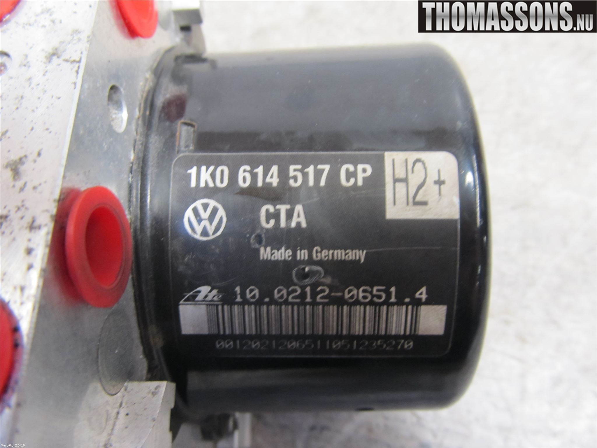 Volkswagen VW GOLF VI 09-13 Abs Hydraulikkaggregat