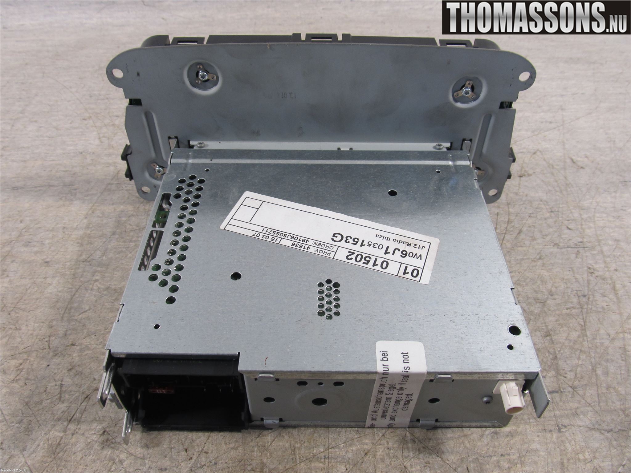 Seat IBIZA IV 08-16 Stereo Radio
