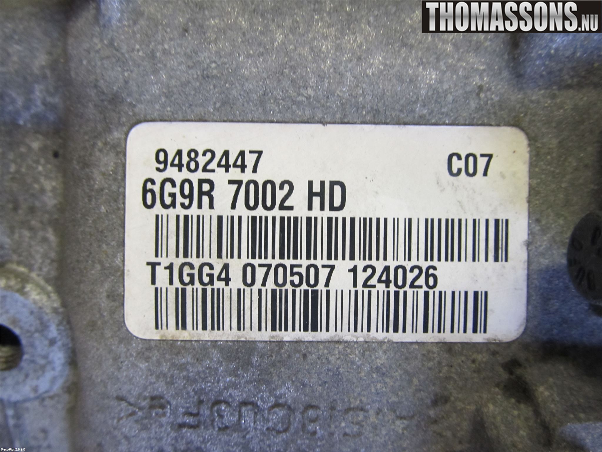 Ford S-MAX 06-15 Gearkasse 6 Trinn