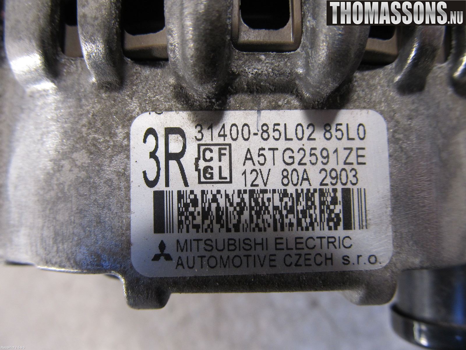 Suzuki SWIFT 11-16 Dynamo