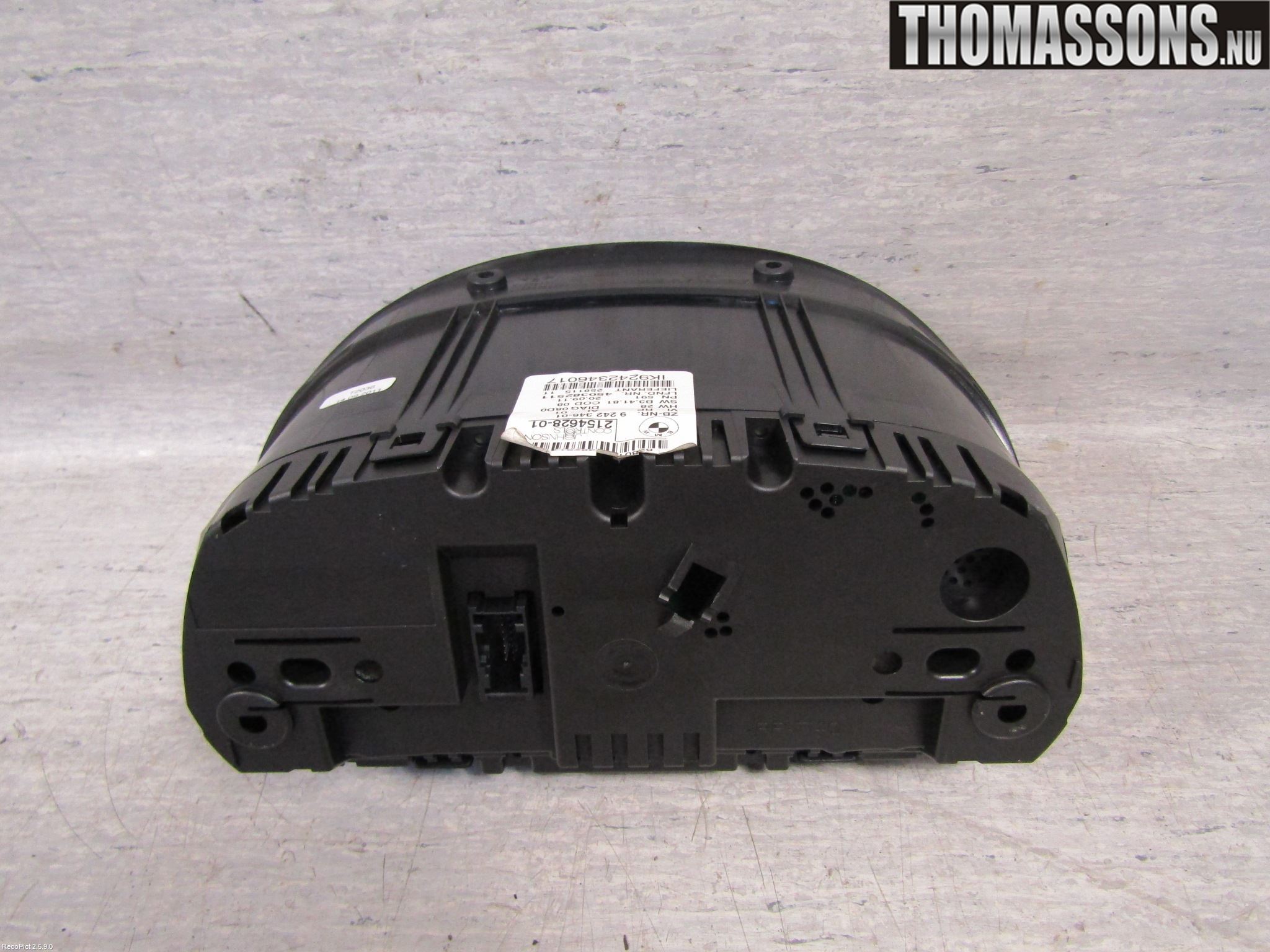 BMW 3 E90/91 SED/TOU 05-12 Instr Kombinert