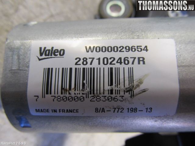 Dacia LODGY 12-18 Viskermotor Bakluke