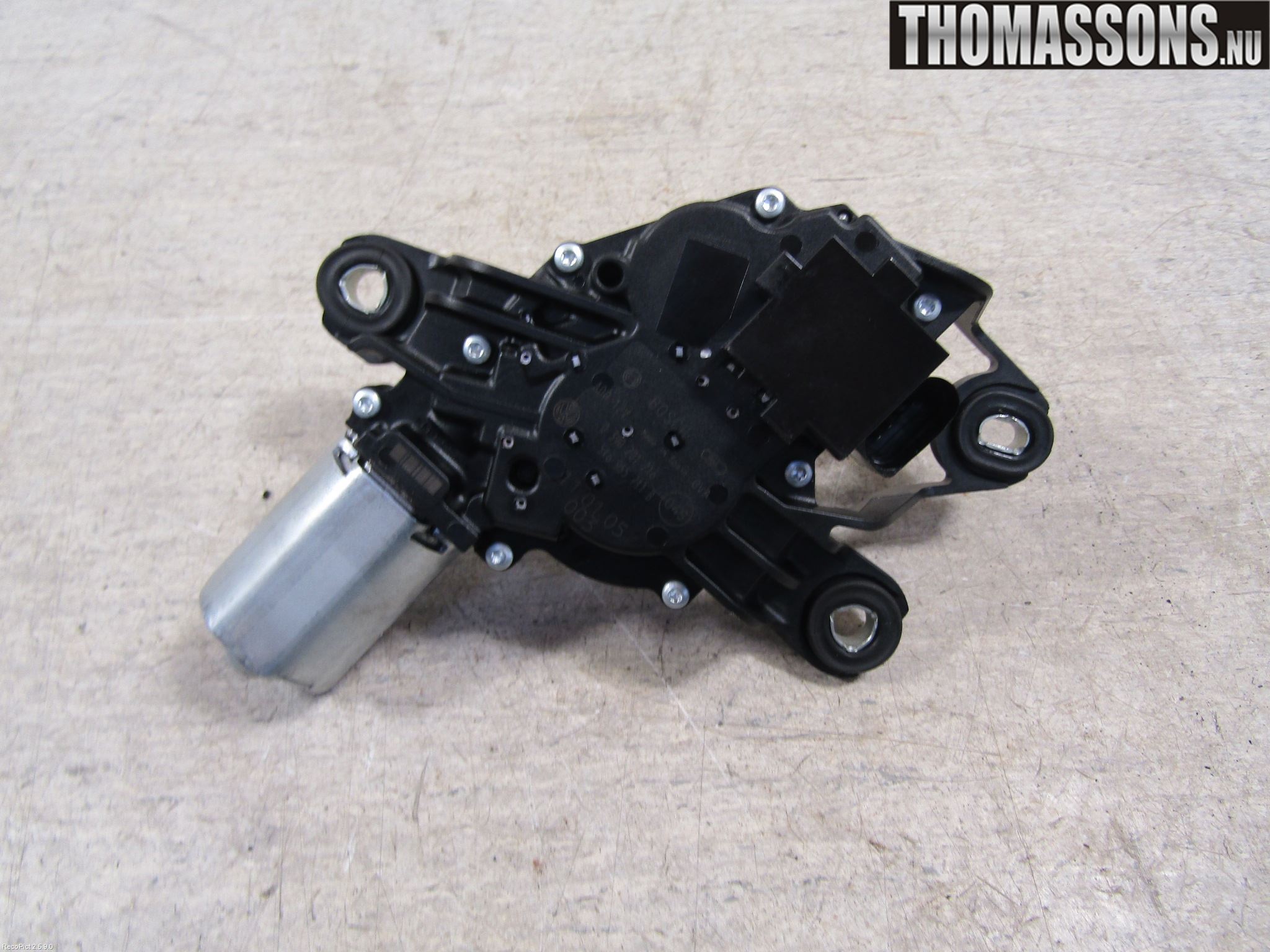 Volkswagen VW TOURAN 10-15 Viskermotor Bakluke