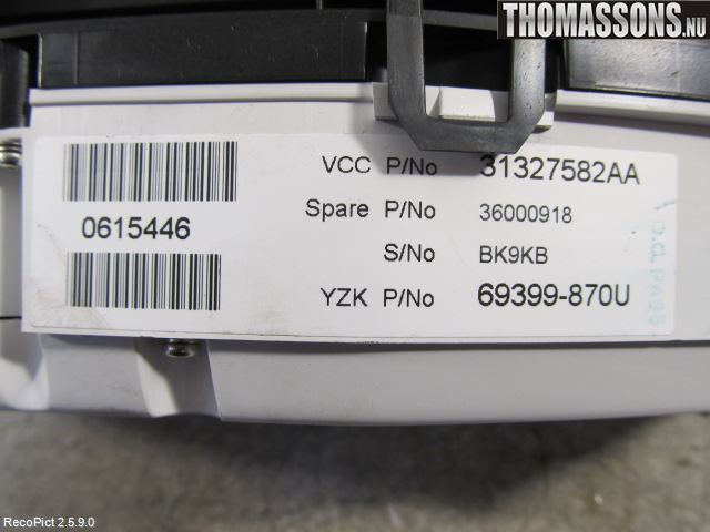 Volvo XC70 08-13 Instr Kombinert