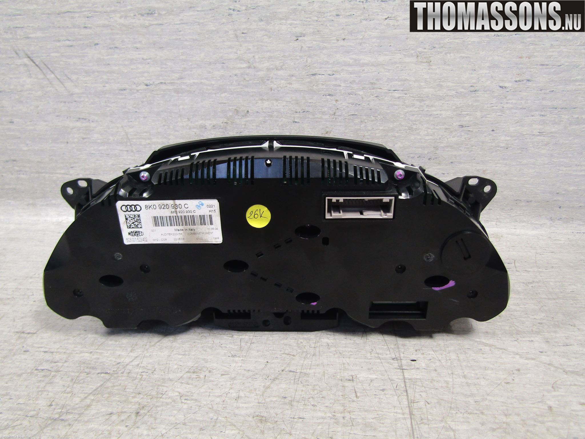 Audi A4/S4 08-11 Instr Kombinert