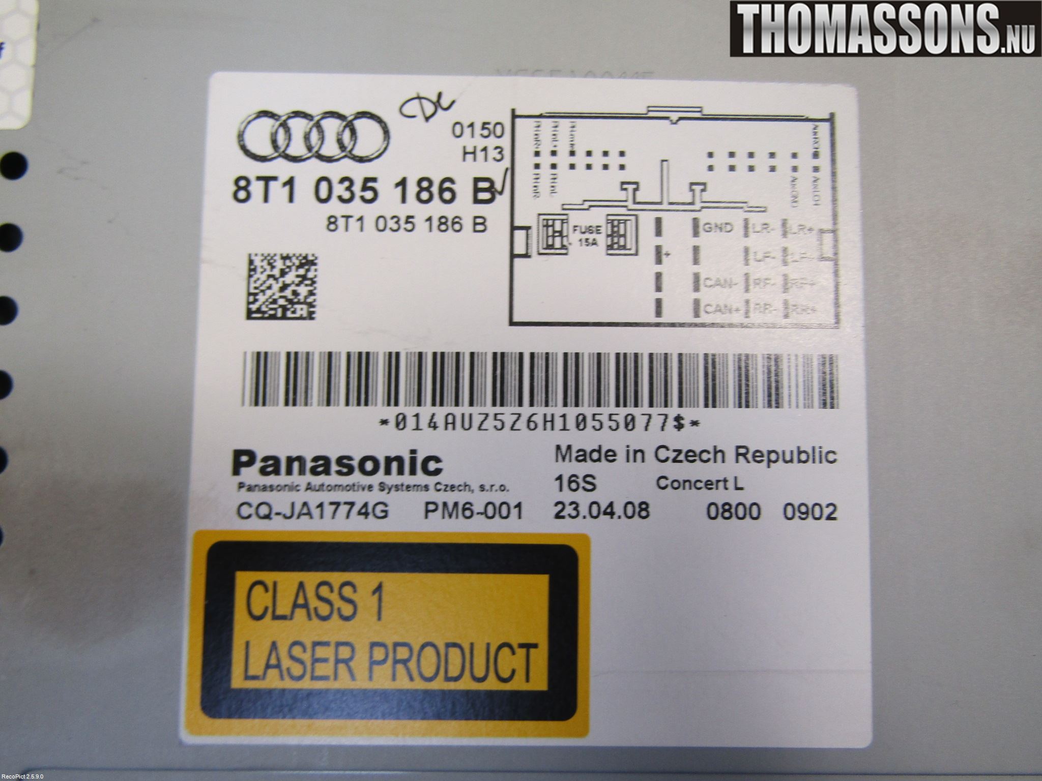 Audi A4/S4 08-11 Stereo Radio