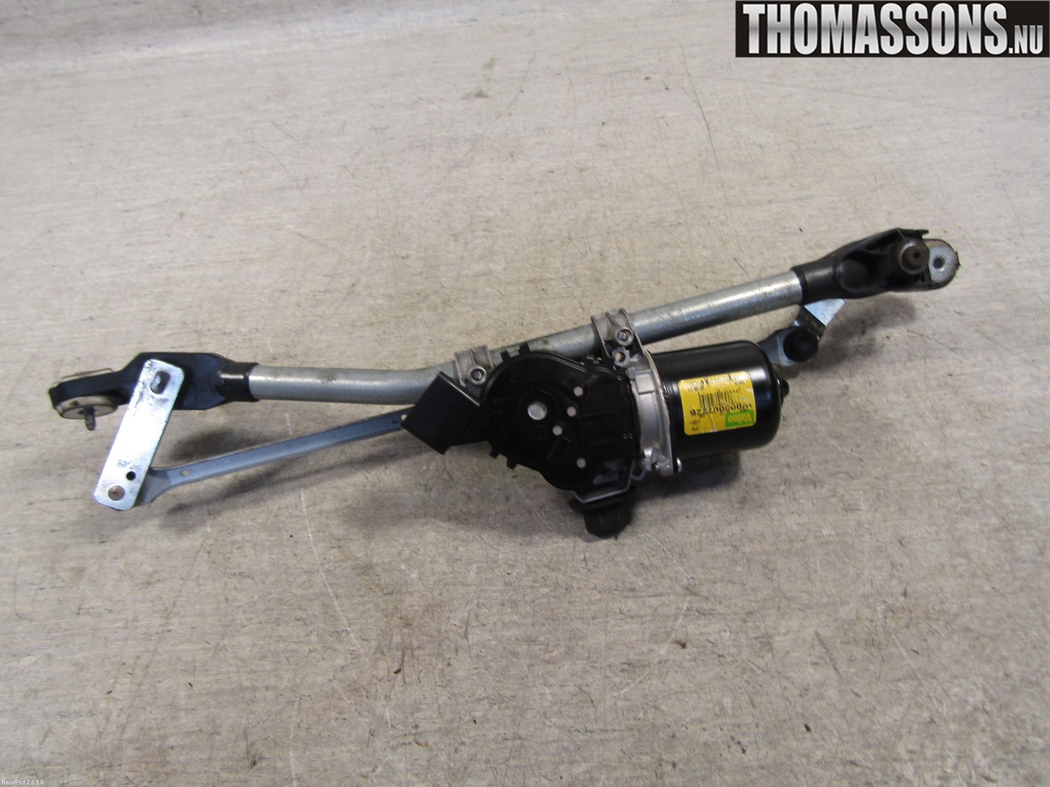 Renault MEGANE III 09-15 Viskermotor Frontrute