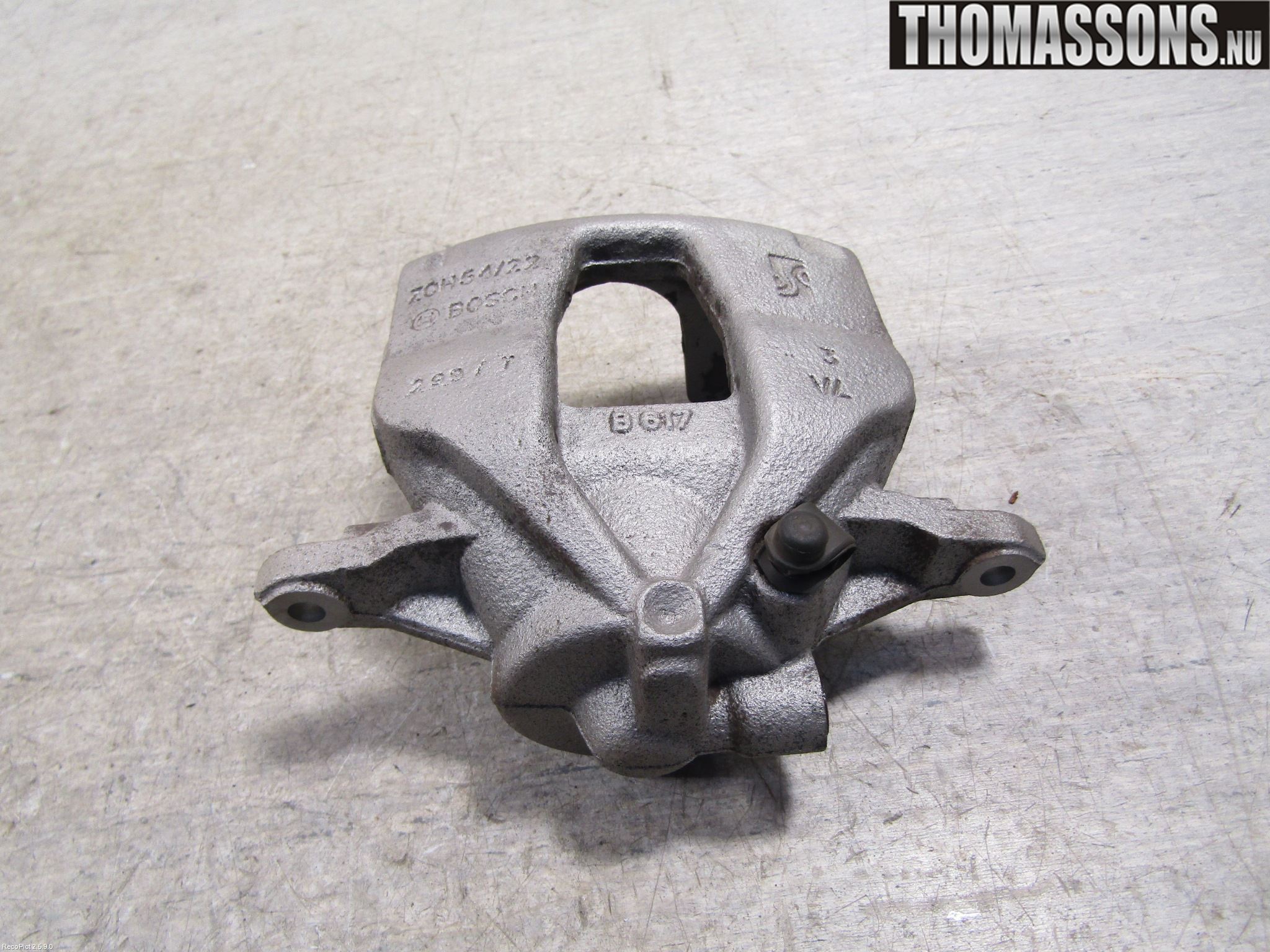 Fiat GRANDE PUNTO 05-10 Bremsecaliper Foran Høyre
