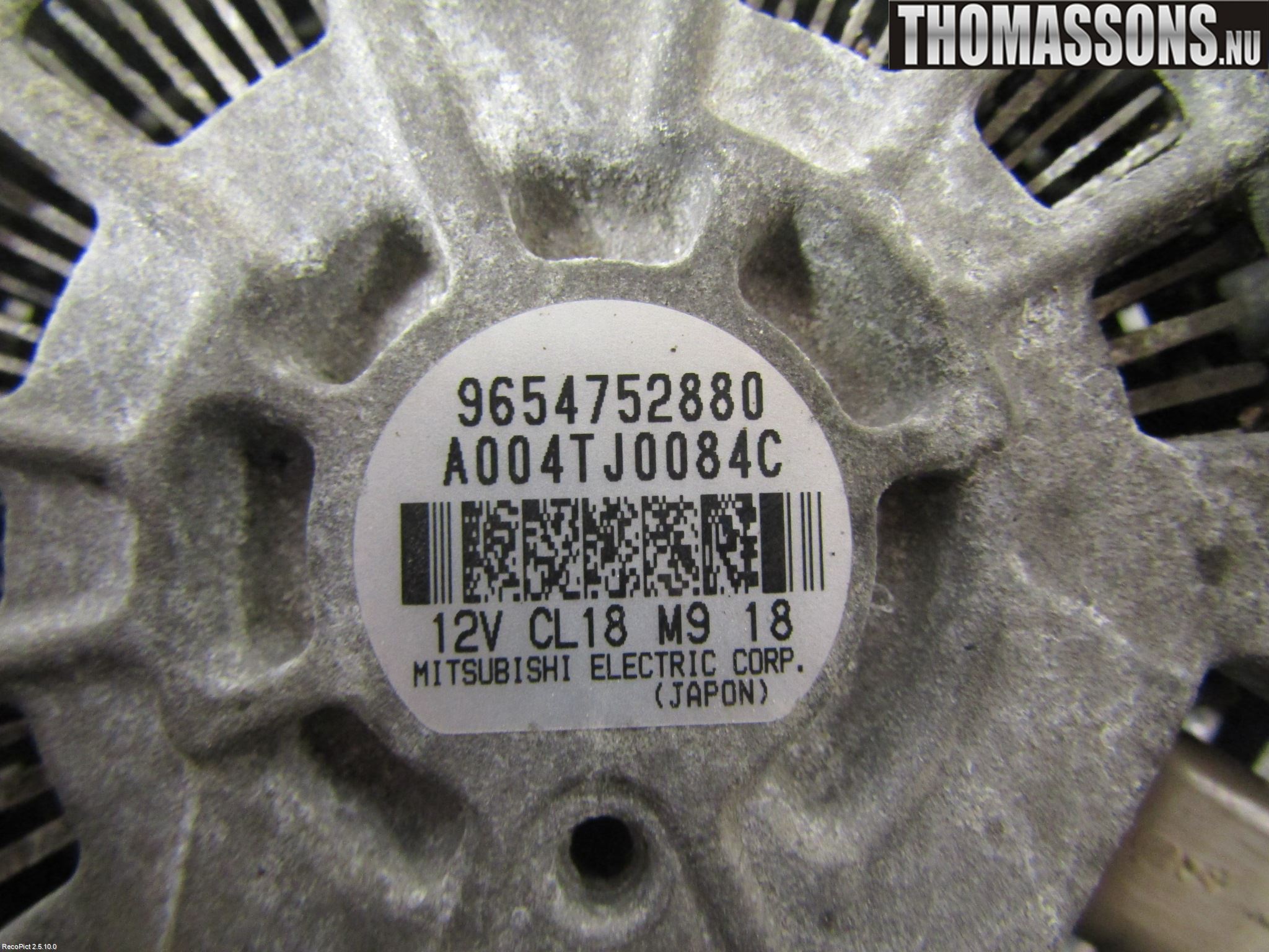 Peugeot 5008 10-16 Dynamo