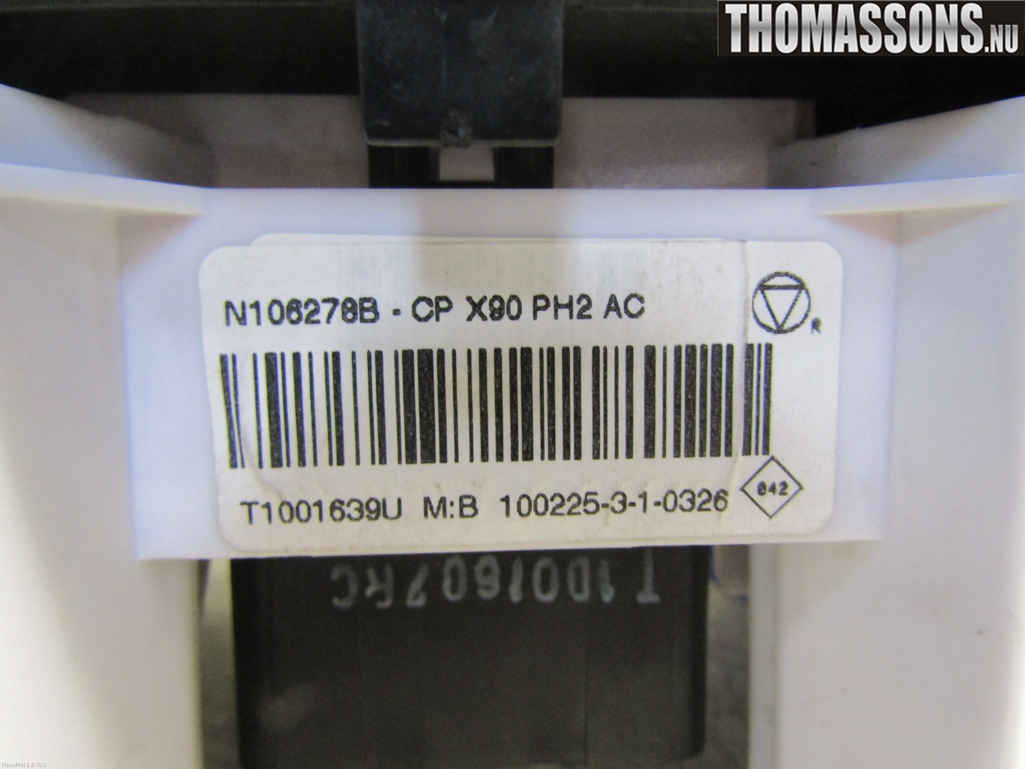 Dacia SANDERO 09-13 Varme Ac Betjening-Display