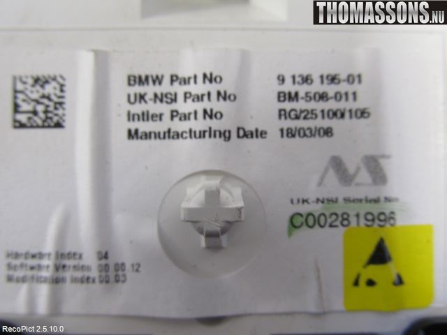 Mini CLUBMAN R55 06-14 Instr Kombinert