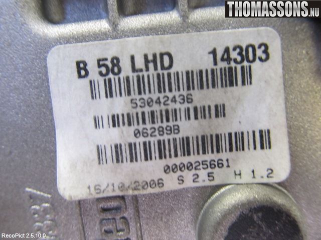 Citroen C4 GRAND PICASSO 07-13 Viskermotor Frontrute