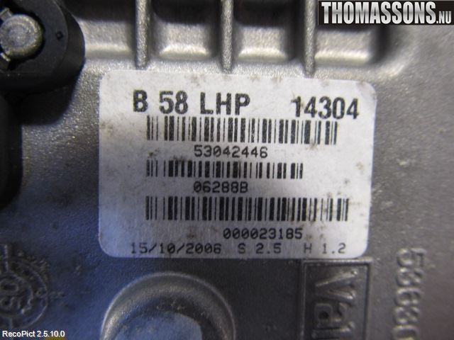 Citroen C4 GRAND PICASSO 07-13 Viskermotor Frontrute
