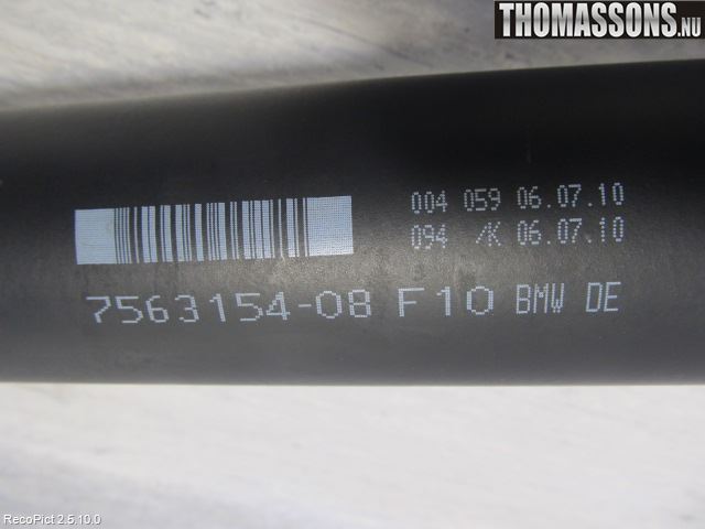 BMW 5 F10/F11/F18 09-17 Mellomaksel Kompl