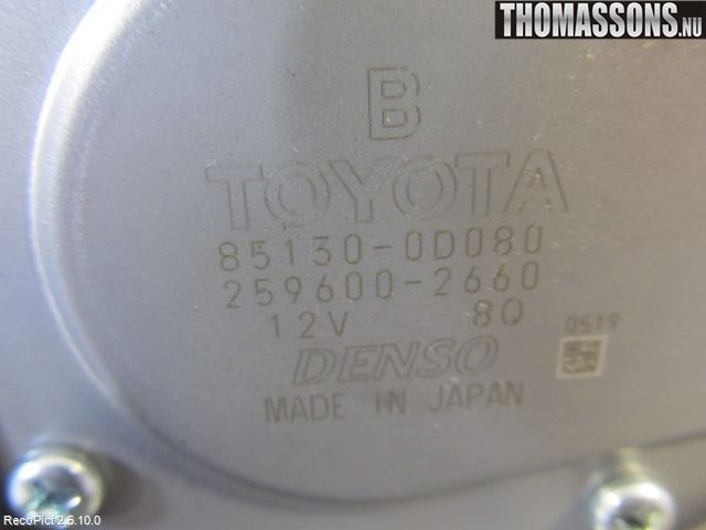 Toyota YARIS XP130 12-14 Viskermotor Bakluke