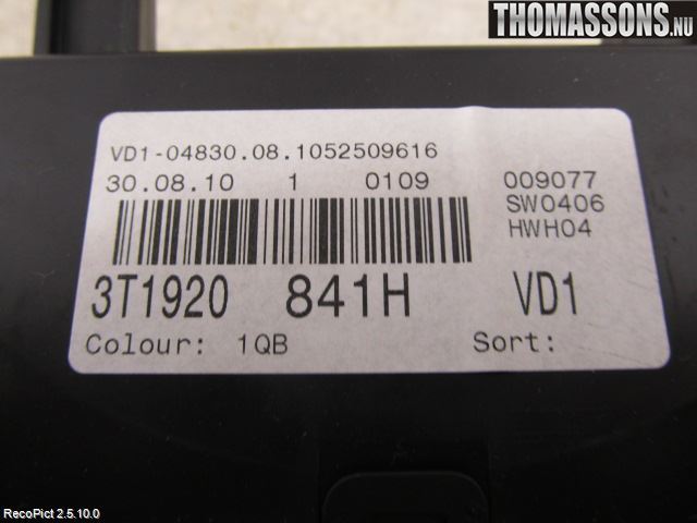 Skoda SUPERB 09-15 Instr Kombinert
