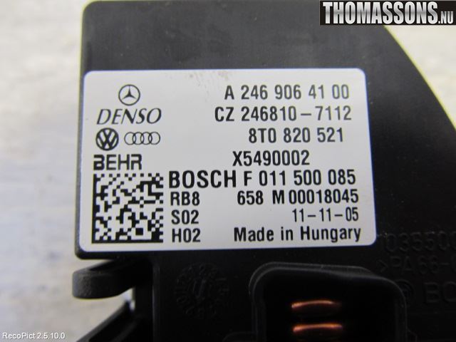 Mercedes-Benz MB B-KLASS (W246/W242) 12-19 Varmeapparat Viftemotstand