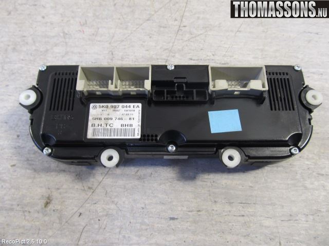 Volkswagen VW GOLF VI 09-13 Varme Ac Betjening-Display