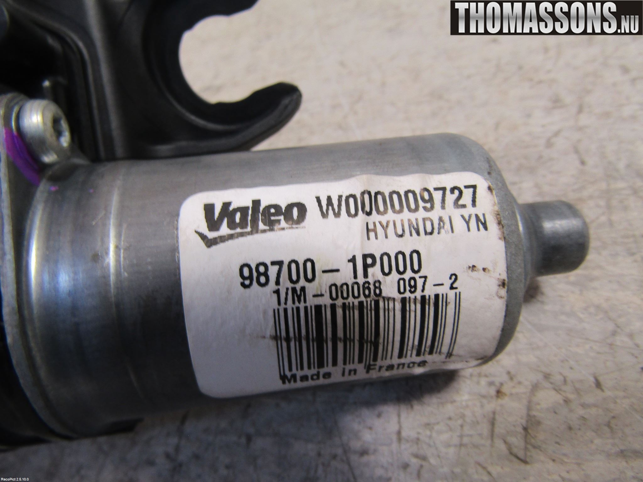 Kia VENGA 10-19 Viskermotor Bakluke