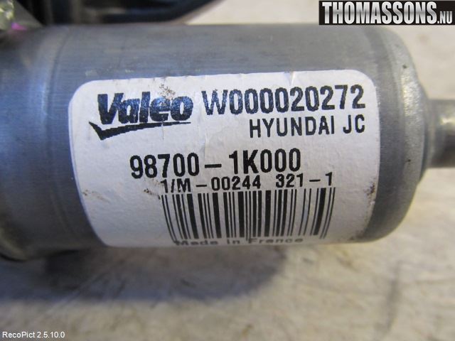 Hyundai ix20 Viskermotor Bakluke