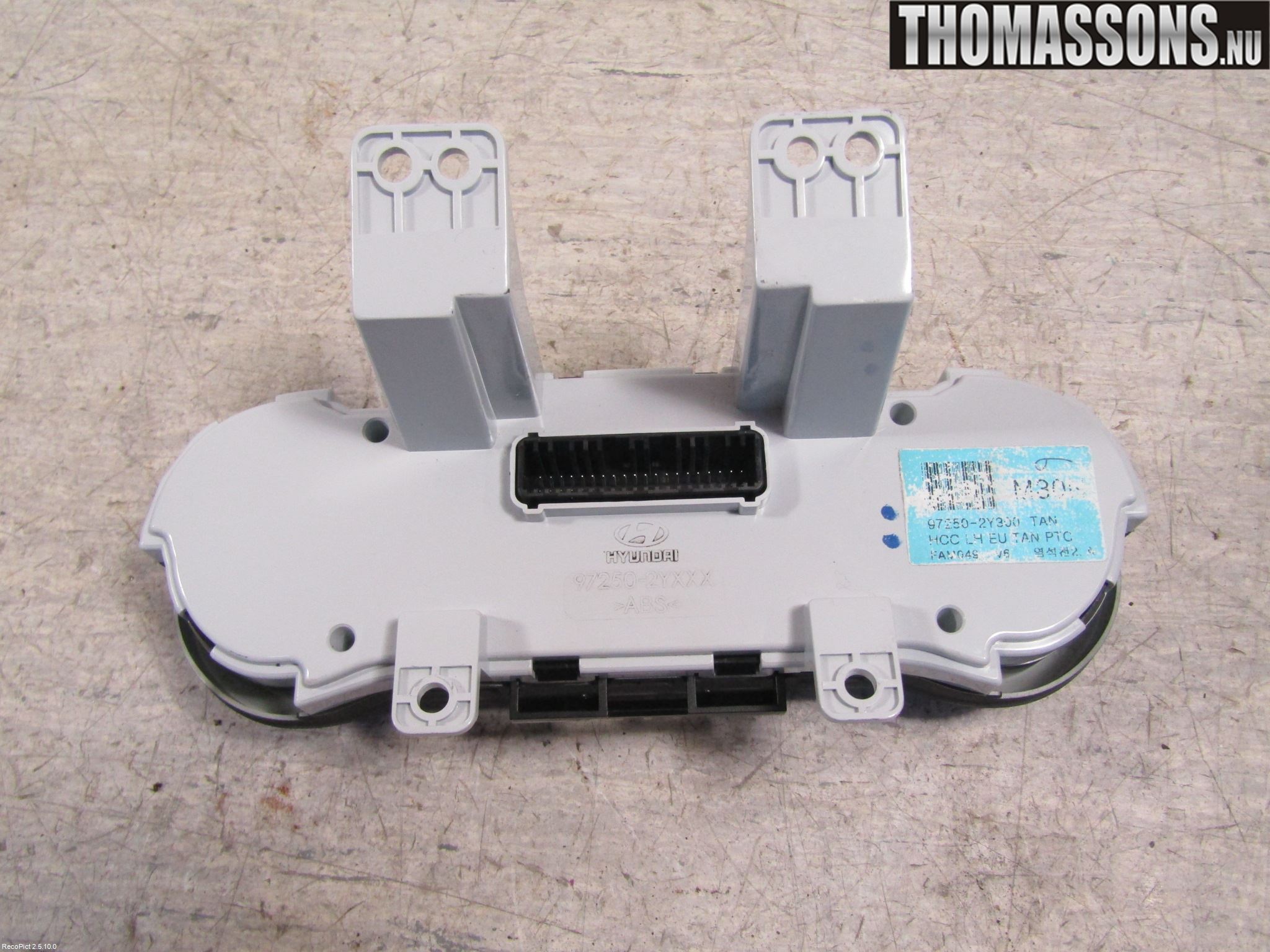 Hyundai ix35 Varme Ac Betjening-Display