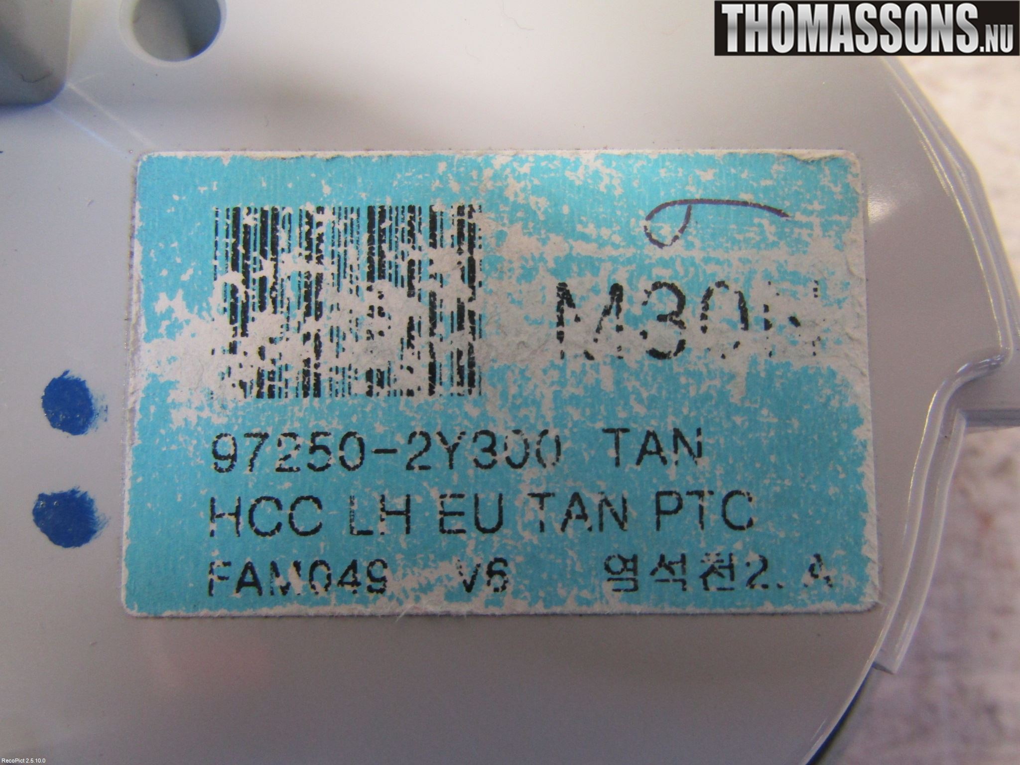 Hyundai ix35 Varme Ac Betjening-Display