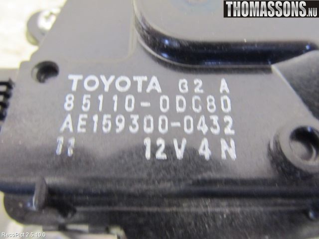 Toyota YARIS XP90 06-11 Viskermotor Frontrute