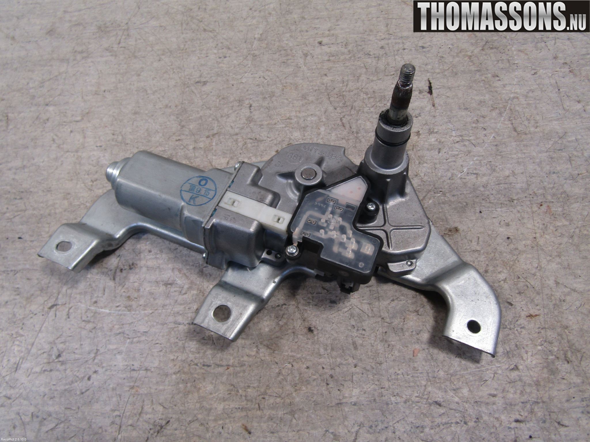 Opel AGILA B 08-15 Viskermotor Bakluke