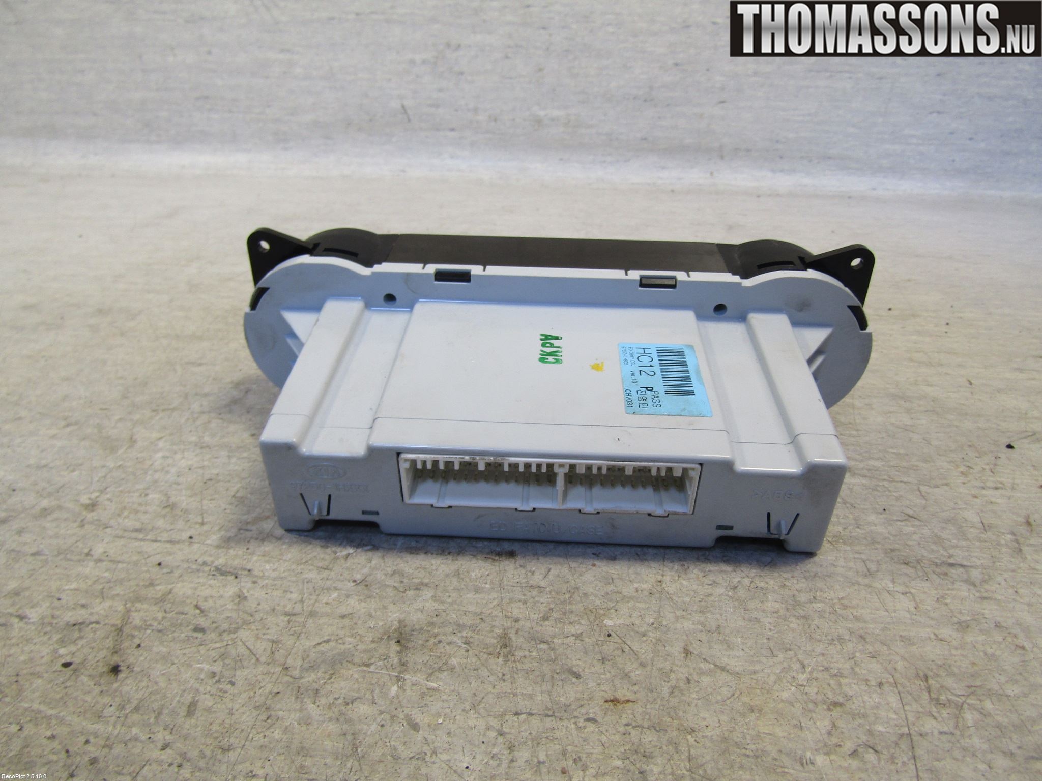 Kia CEED 06-12 Varme Ac Betjening-Display