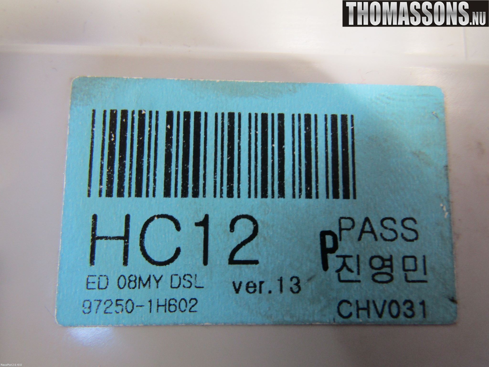 Kia CEED 06-12 Varme Ac Betjening-Display