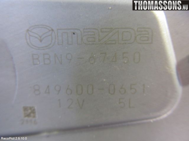 Mazda 3 II 09-13 Viskermotor Bakluke