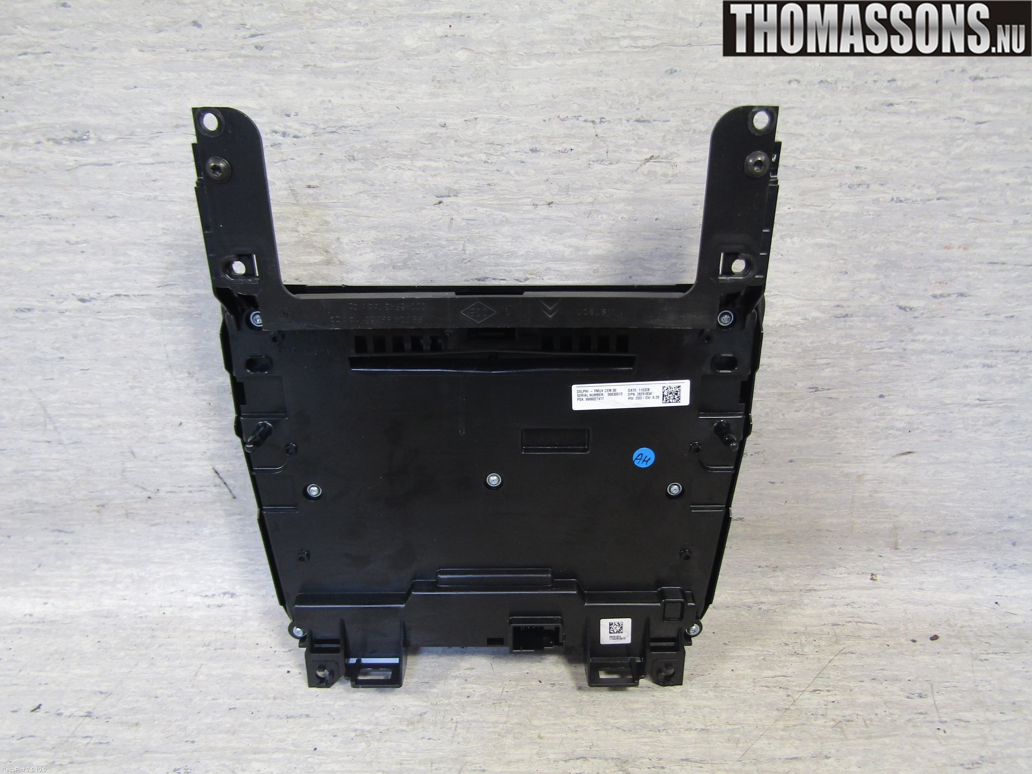 Citroen C4 II 11-18 Varme Ac Betjening-Display