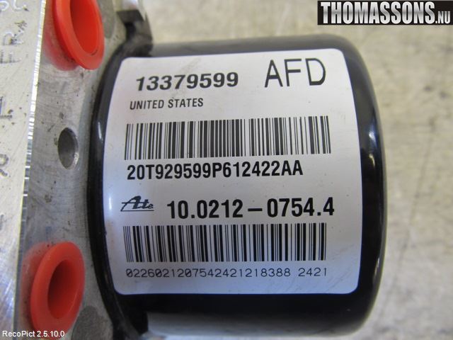 Opel ASTRA J 10-15 Abs Hydraulikkaggregat