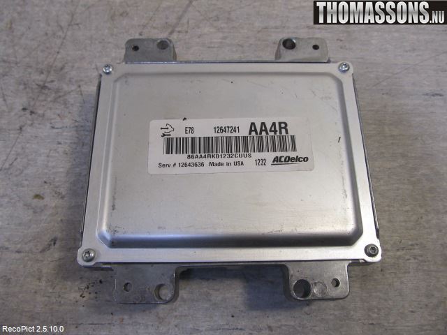 Opel ASTRA J 10-15 Styreenhet Innsprøytning