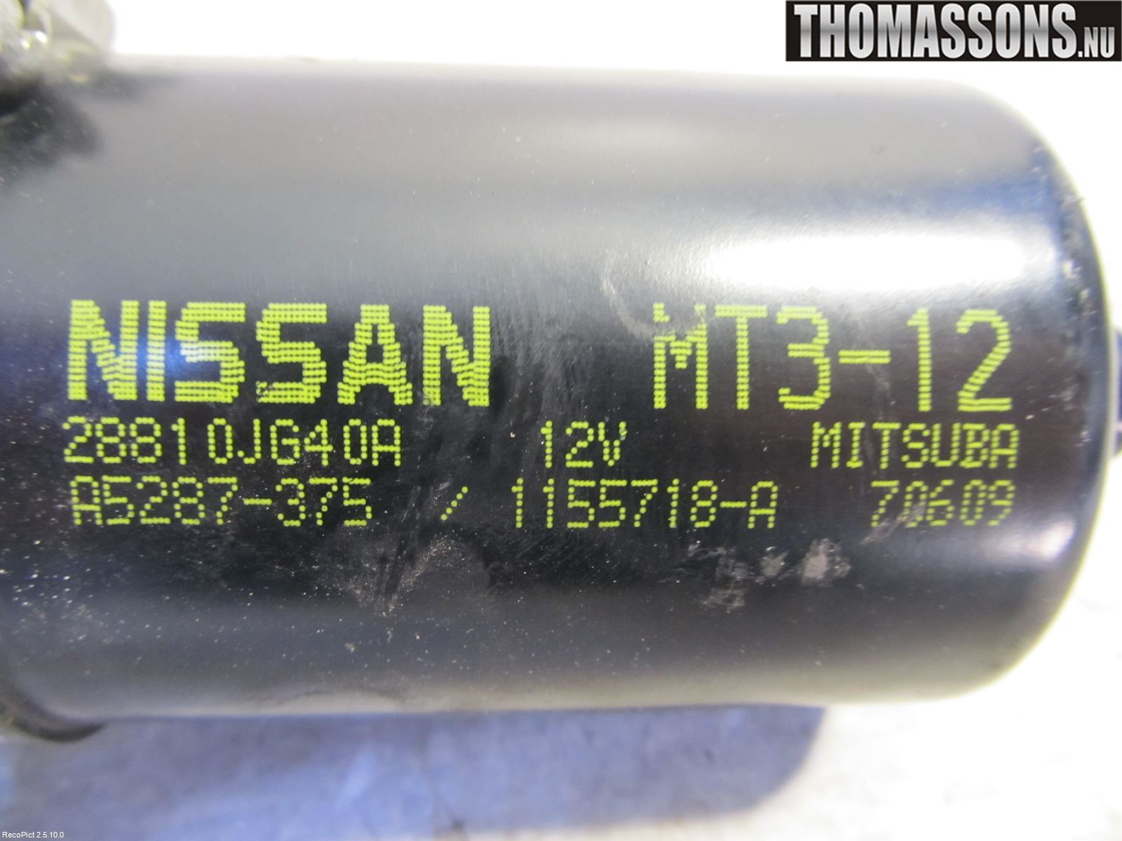 Nissan X-TRAIL 08-14 Viskermotor Bakluke