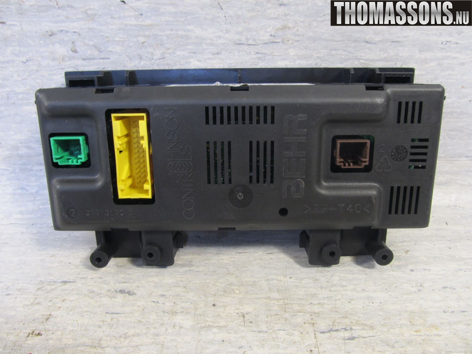 Citroen C4 I   05-10 Varme Ac Betjening-Display