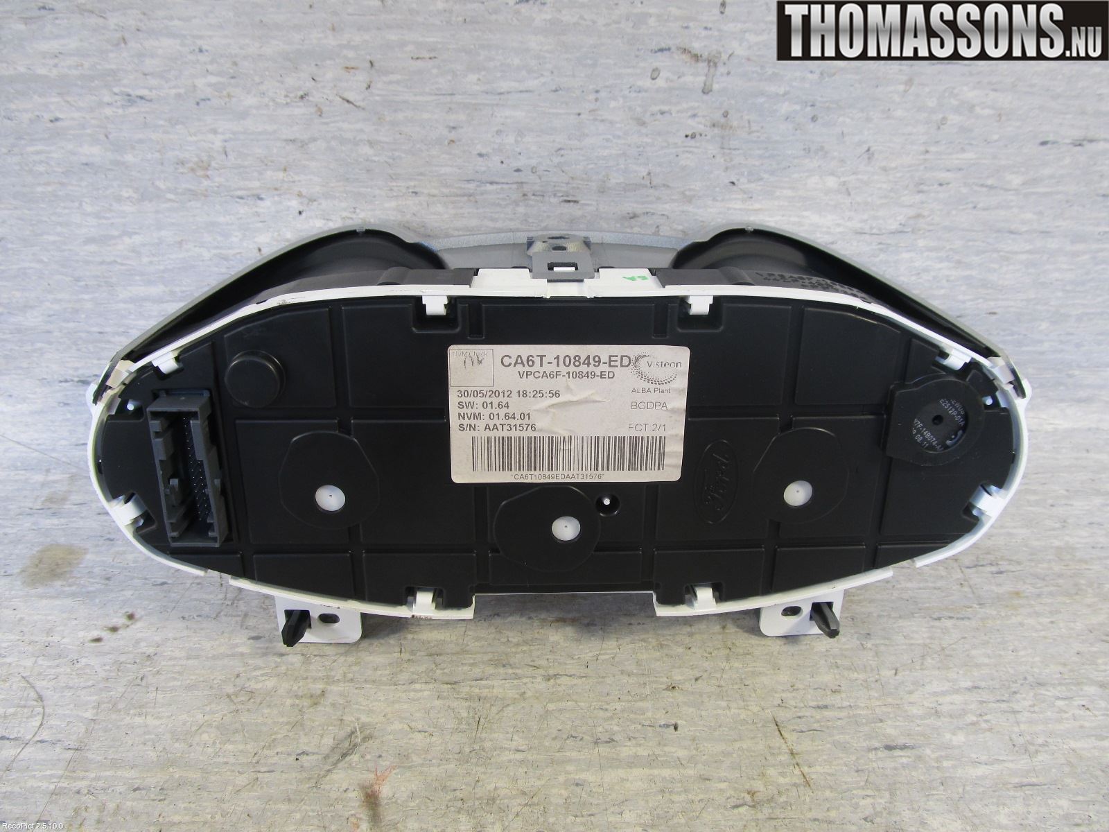 Ford FIESTA 09-12 Instr Kombinert