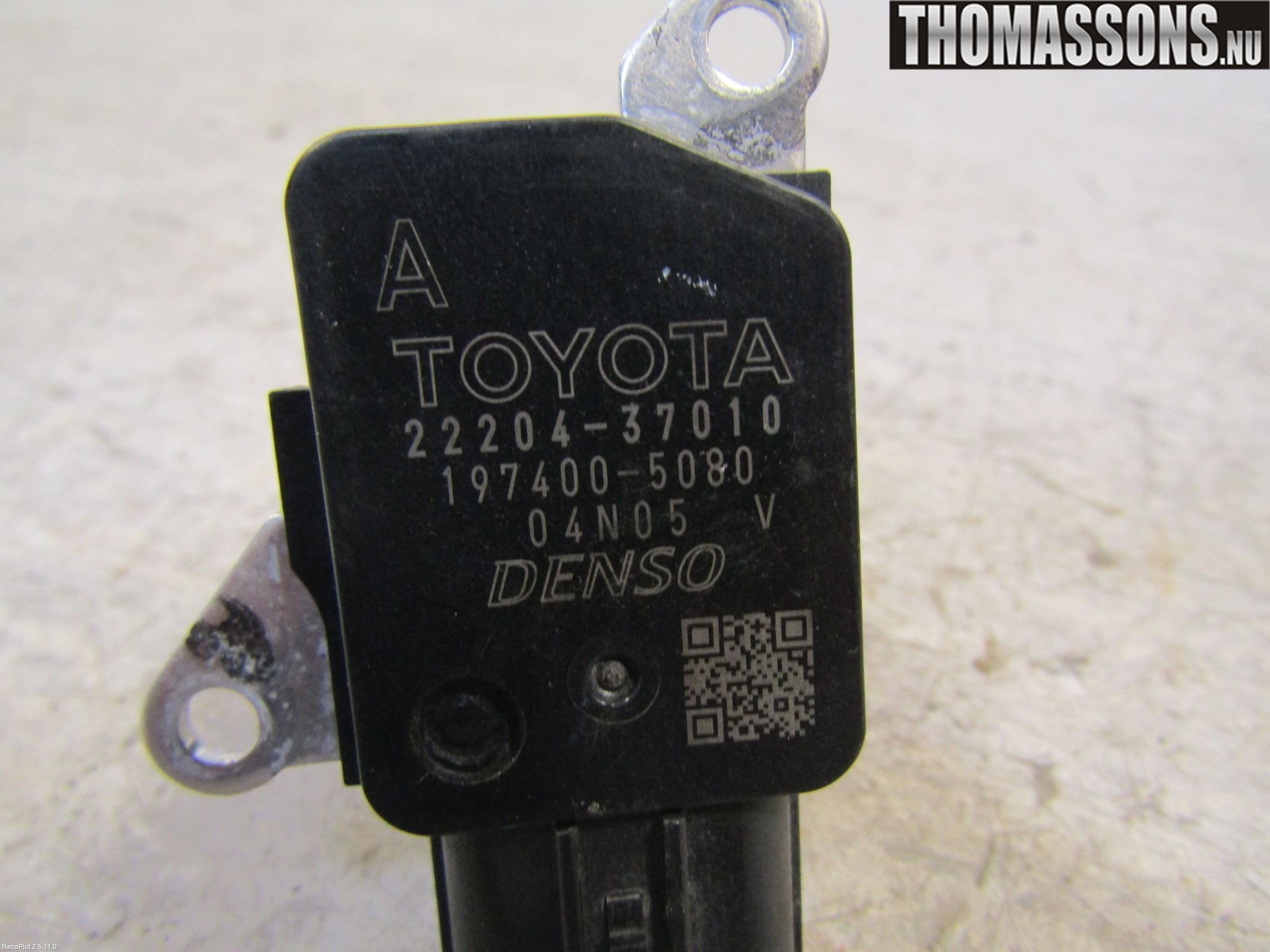 Toyota VERSO 09-18 Inns Luftmassemåler