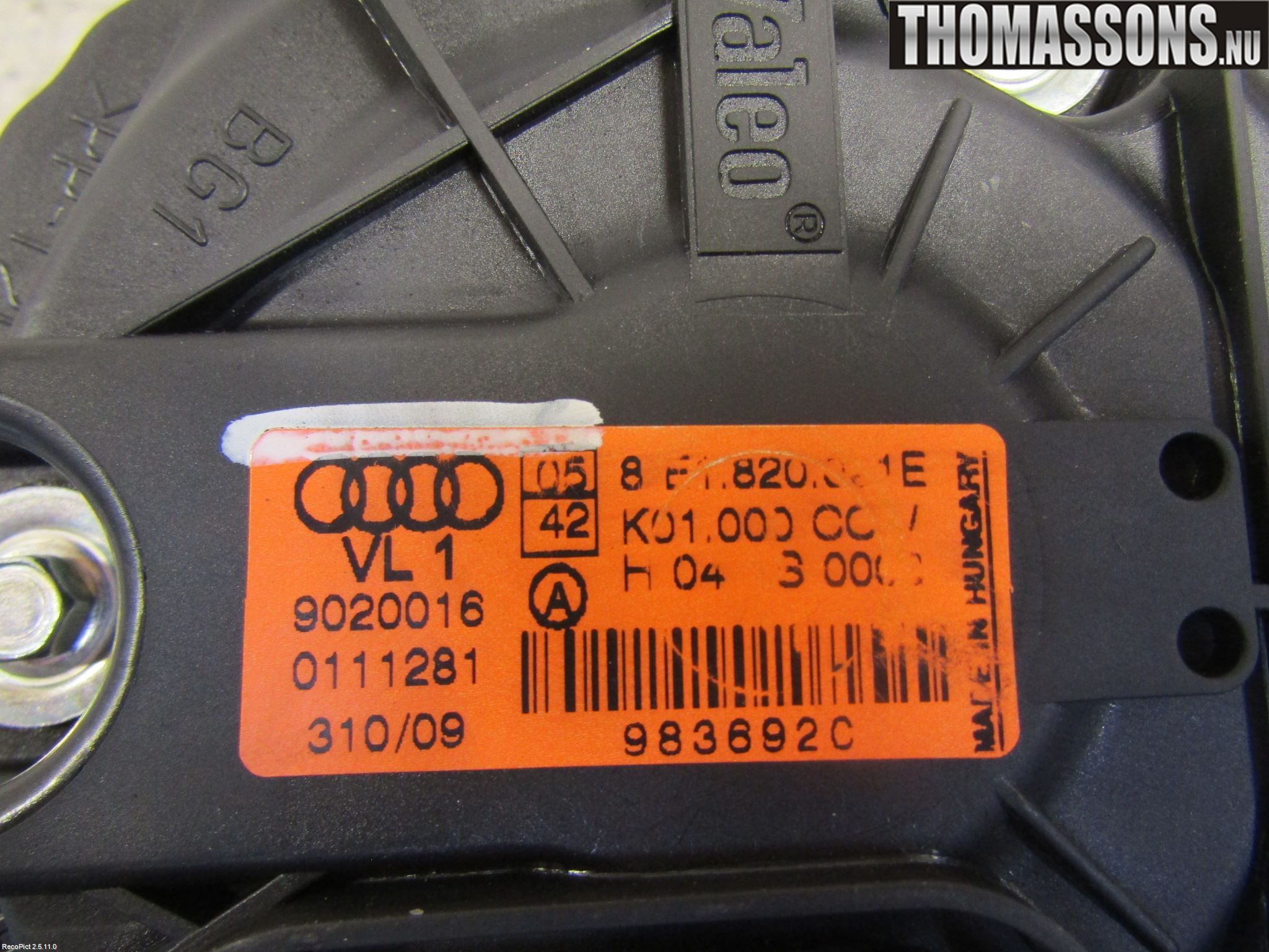 Seat EXEO Varmeapparat Viftemotor