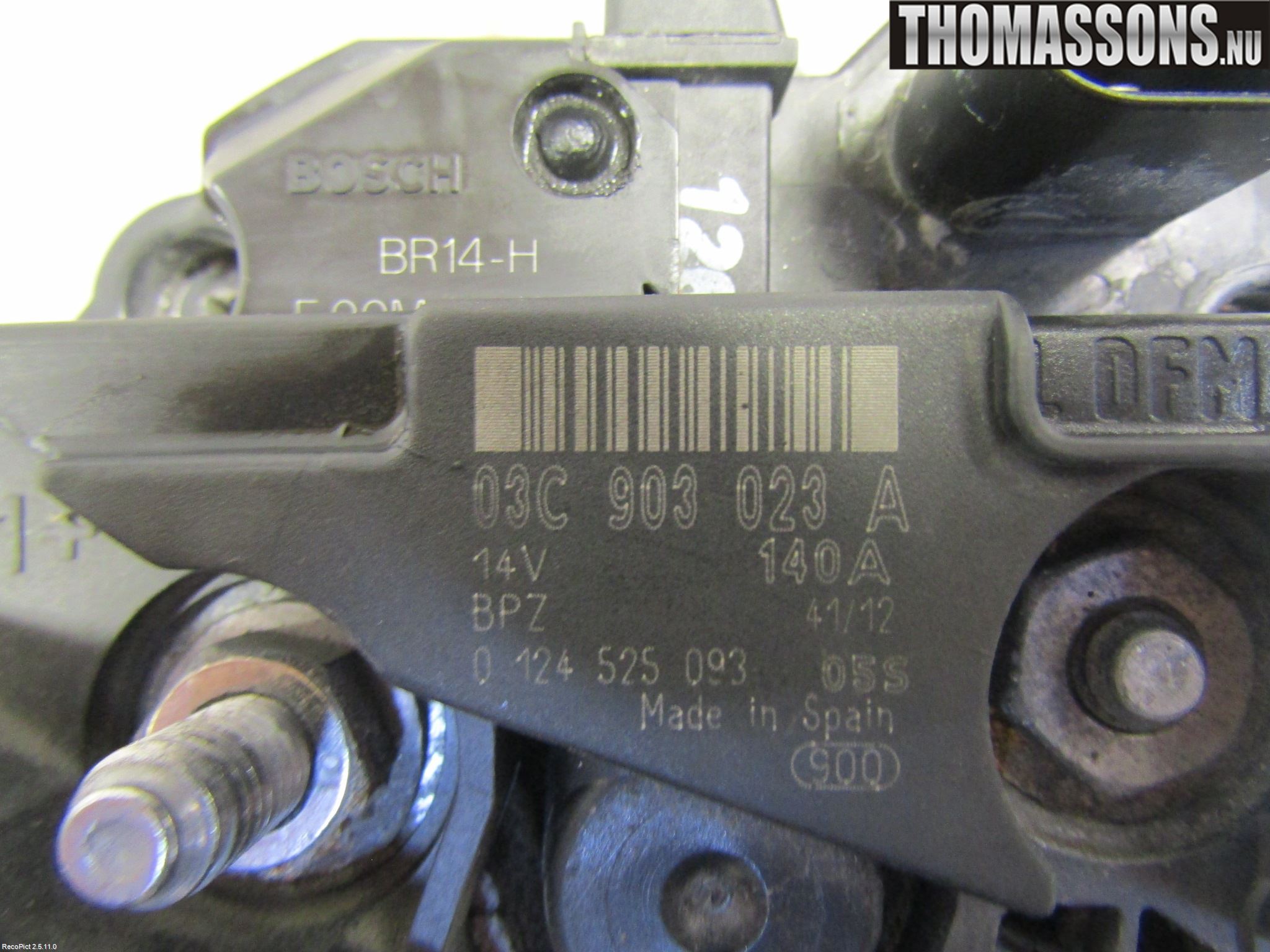 Skoda OCTAVIA (1Z) 05-13 Dynamo