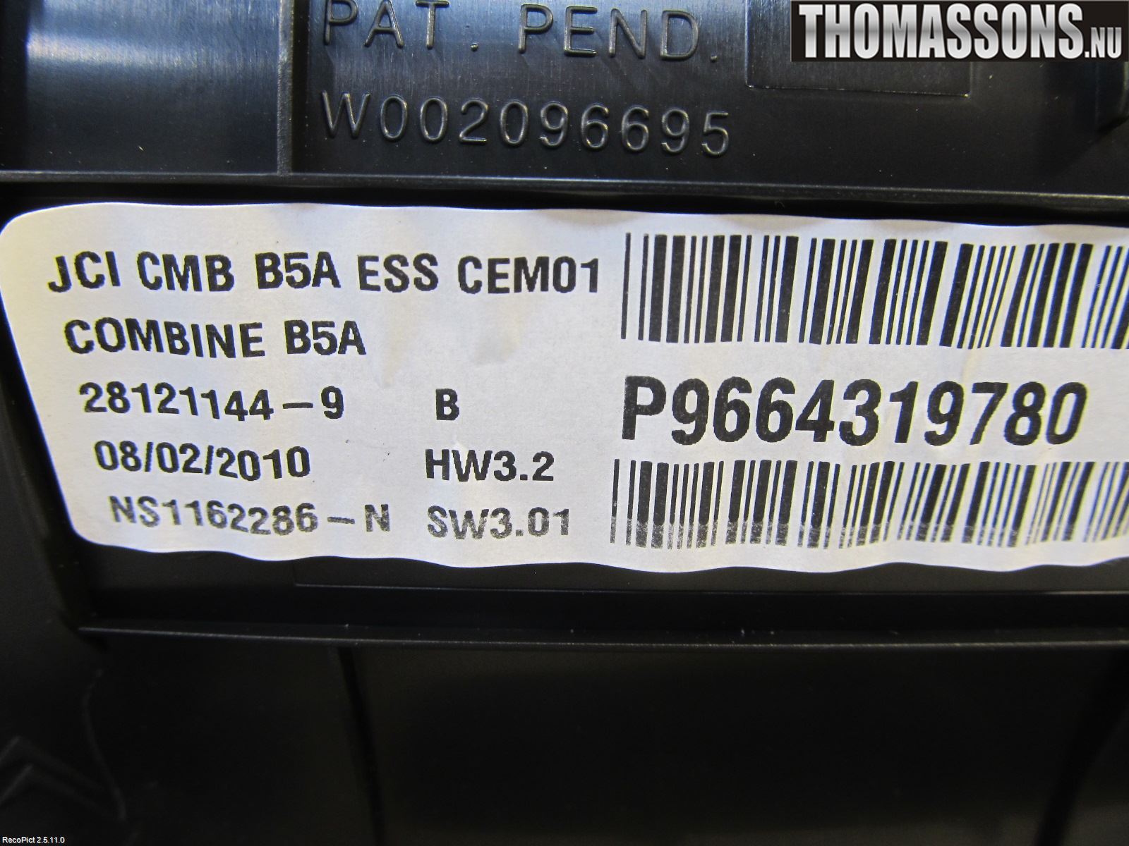 Citroen C4 I   05-10 Instr Kombinert