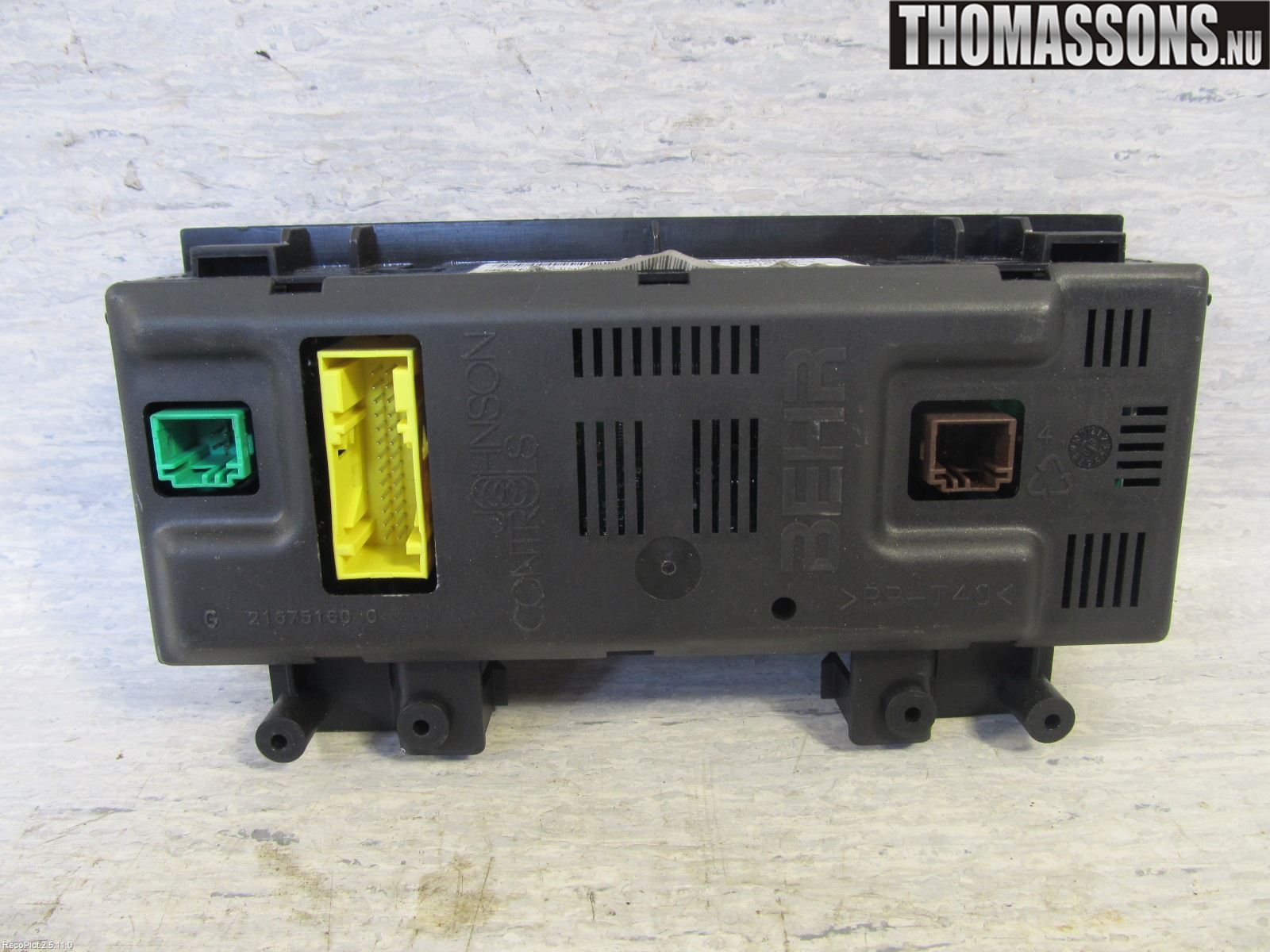 Citroen C4 I   05-10 Varme Ac Betjening-Display