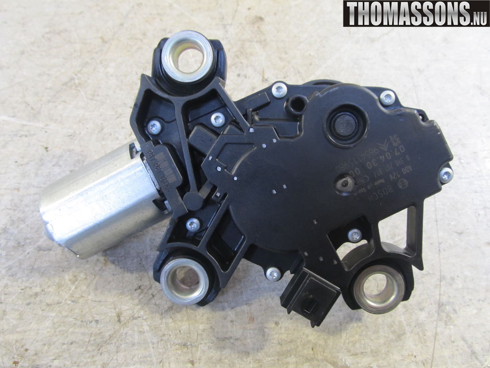Citroen C4 GRAND PICASSO 07-13 Viskermotor Bakluke