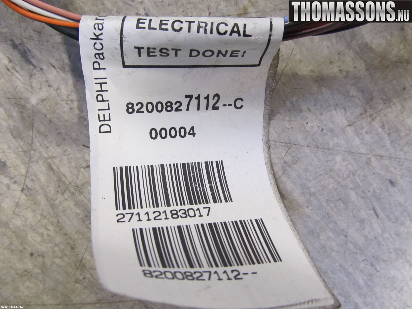 Renault CLIO III  09-12 Sensor Ryggesensor