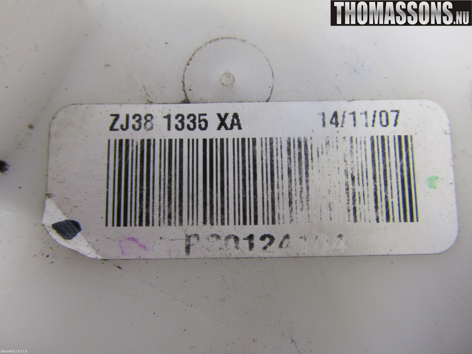 Mazda 2 (DE) 08-15 Drivstoffpumpe Fødepumpe El