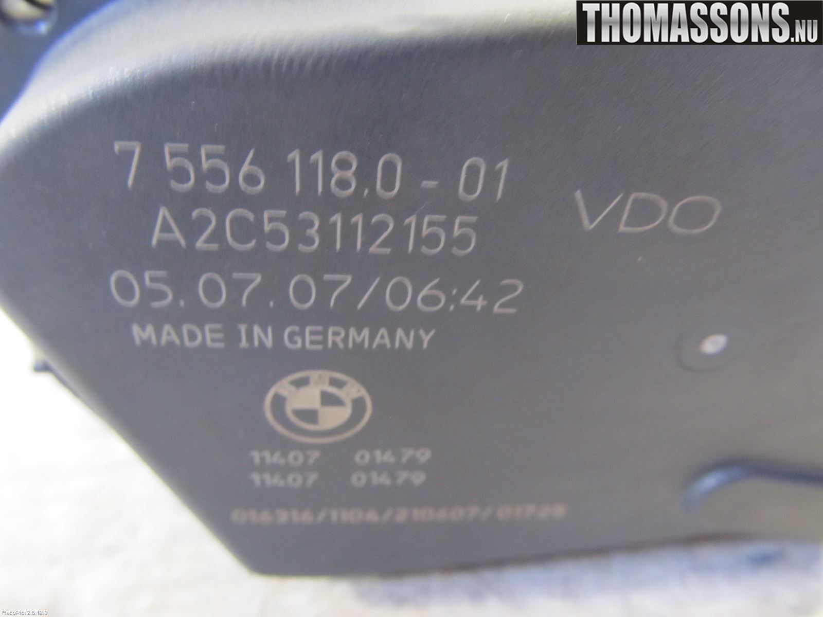 BMW 5 E60/61 Sed/Tou 02-10 Inns Spjeldhus