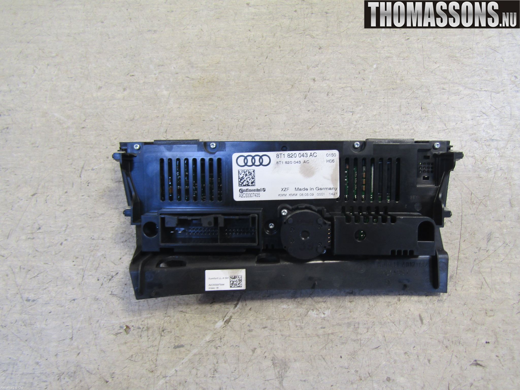 Audi A4/S4 08-11 Varme Ac Betjening-Display
